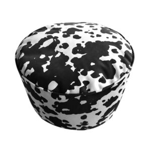 SOGA 48x35cm Round Soft Pouffe Seat Cushion Elegant Home Accent D?cor Stylish Footstool, Furniture, Living Room Furniture, Occasional Chairs, , ,  - NZ DEPOT 1