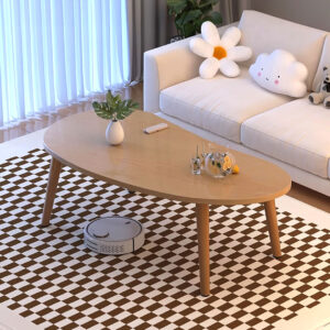 SOGA 80x40cm White Stone Pattern Living Room Nordic Coffee Table Modern Style, Furniture, Living Room Furniture, Tables, , ,  - NZ DEPOT 2