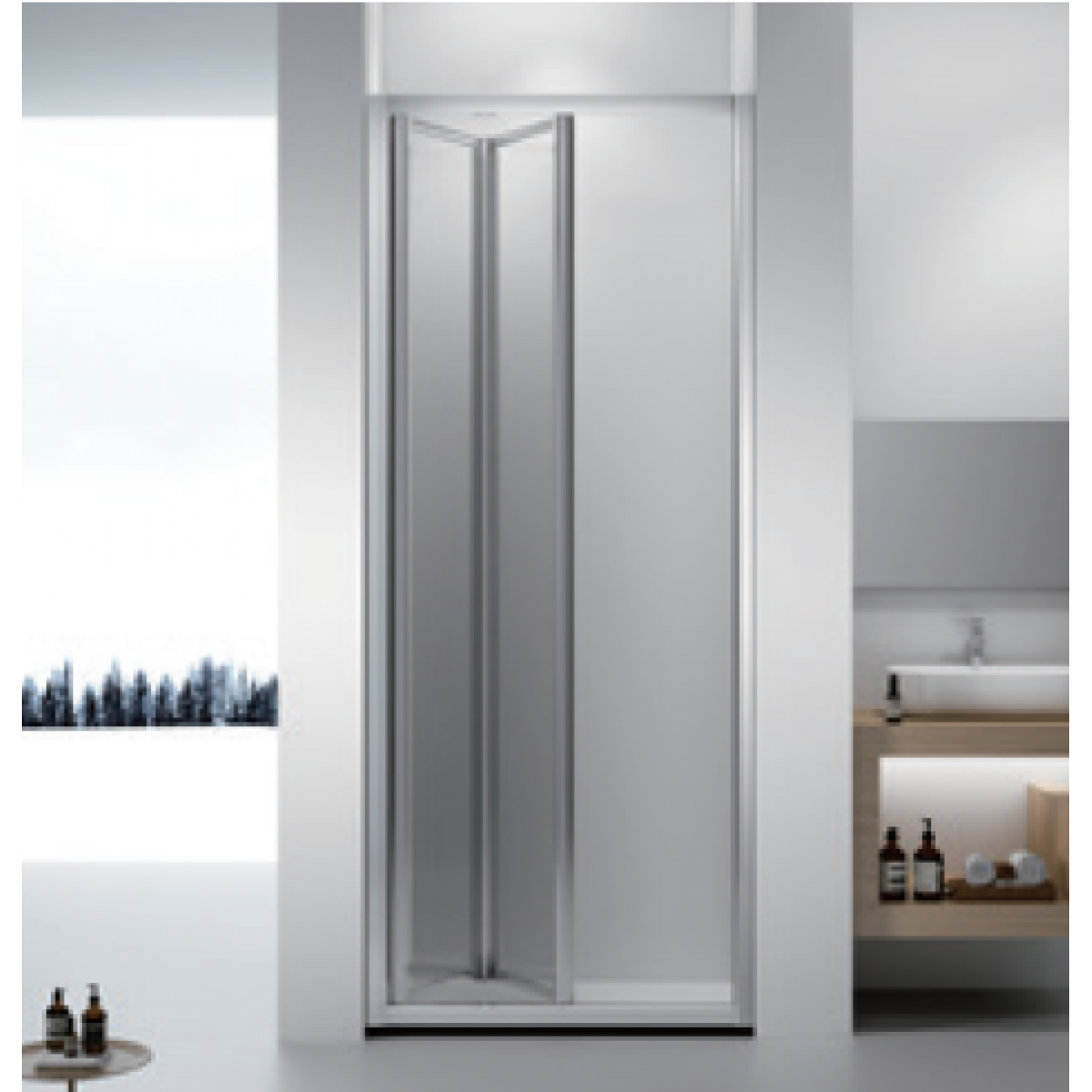 Shower Glass Gulf Series 870 X1900Mm Folding Door Ri900A Shower Door Nz Depot 1 - Nz Depot