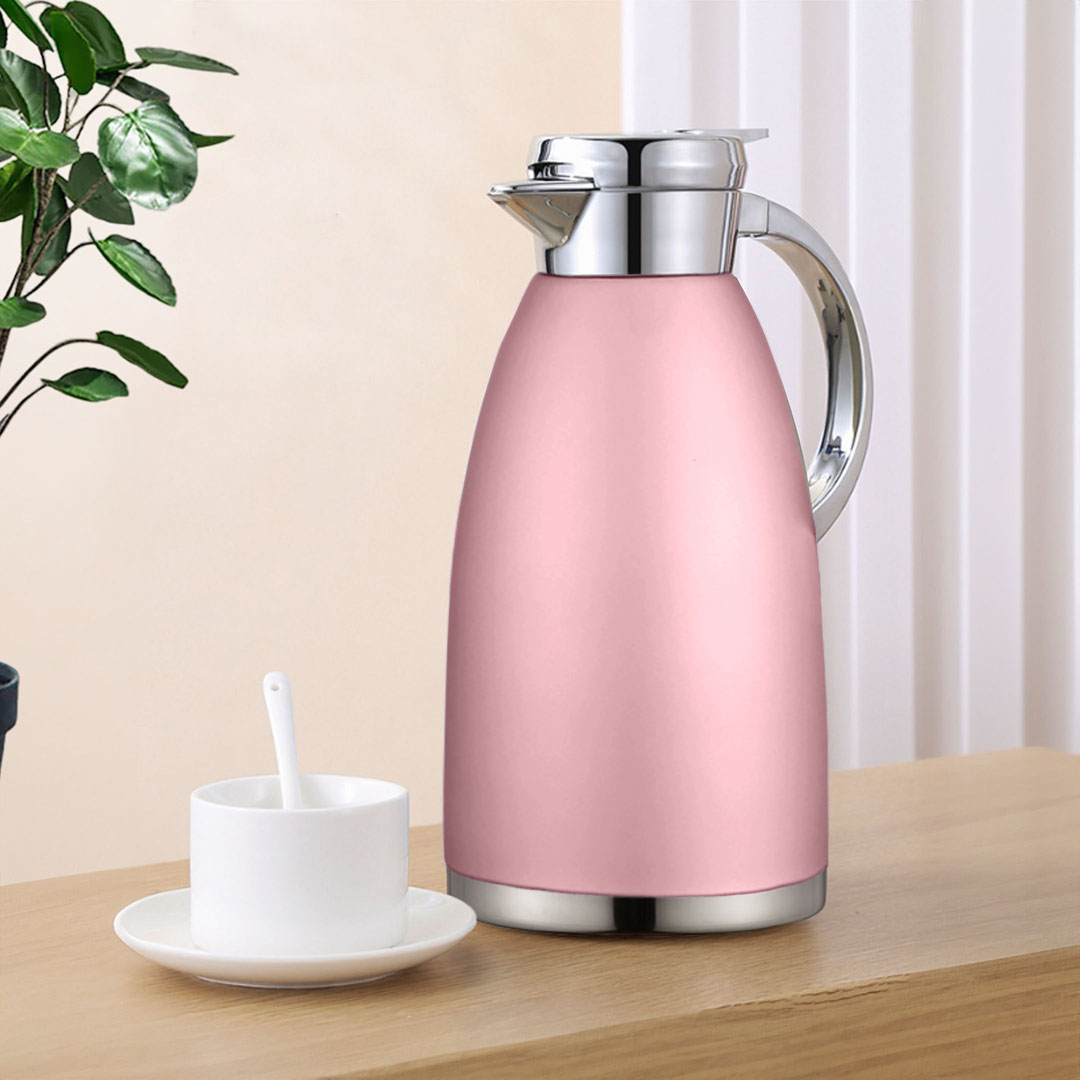 Soga 1.8L Rose Color 3-Layer Vacuum Insulated Stainless Steel Flask Ideal For Home And Office, Home &Amp; Living, Kitchen Dining, Servingware, Other, ,  - Nz Depot 3