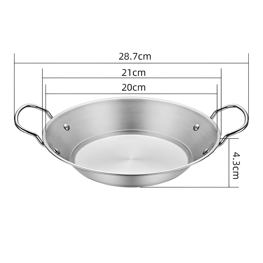 Soga 21Cm Signature Dry Pot Crafted With 201 Material In Silver Color For Kitchen Essential, Home &Amp; Living, Kitchen &Amp; Dining, Cookware, Casserole Dishes, ,  - Nz Depot 6