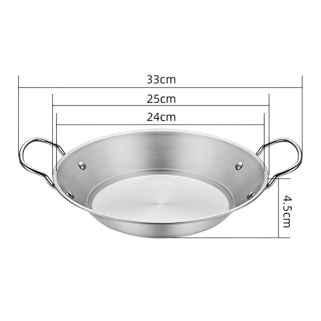 Soga 25Cm Signature Dry Pot Crafted With 201 Material In Silver Color And For Kitchen Essentials, Home &Amp; Living, Kitchen &Amp; Dining, Cookware, Casserole Dishes, ,  - Nz Depot 6