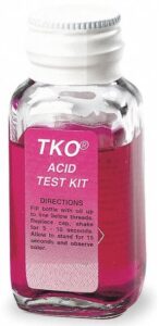 Tko Acid Test Kit Lubricants Components Nz Depot - Nz Depot