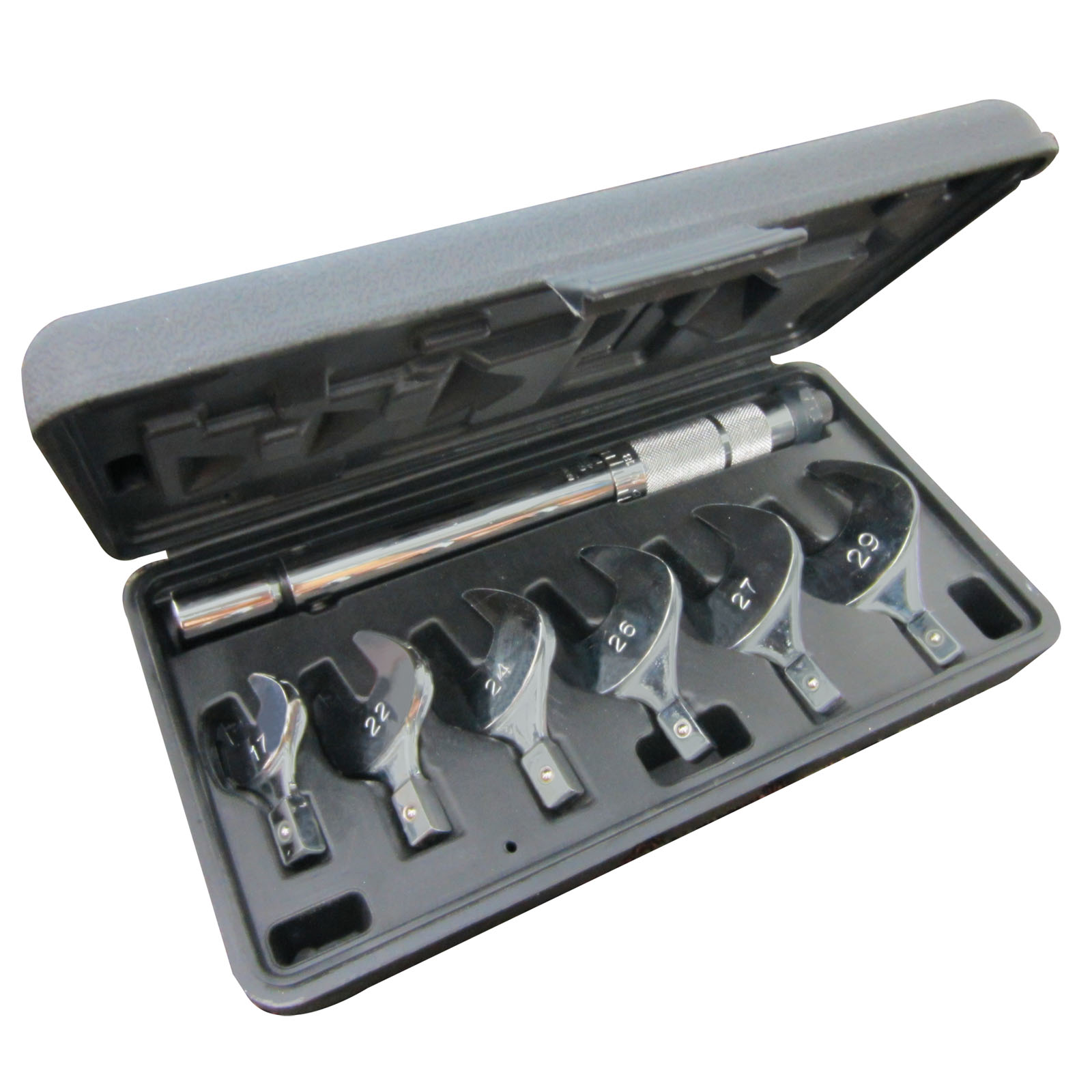 Torque Wrench Kit - 1/4&Quot;, 3/8&Quot;, 1/2&Quot;, 5/8&Quot;, 3/4&Quot; &Amp; 7/8&Quot; -