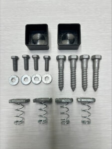 Wall Bracket Coachbolt Kit Mounting Systems Air Conditioning Nz Depot - Nz Depot