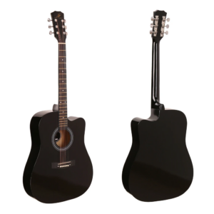 41'' Acoustic Guitar Black Color