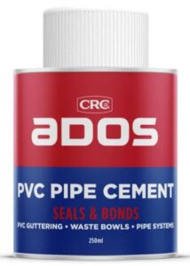 Ados PVC Pipe cement 250ml with brush PVC Drain Pipe and Fittings 8132