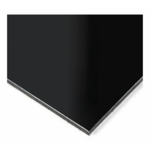 Aluminum Composite Panel ACM Black Sheet - A1220 Black, Waterproof decorative sheet - NZ DEPOT