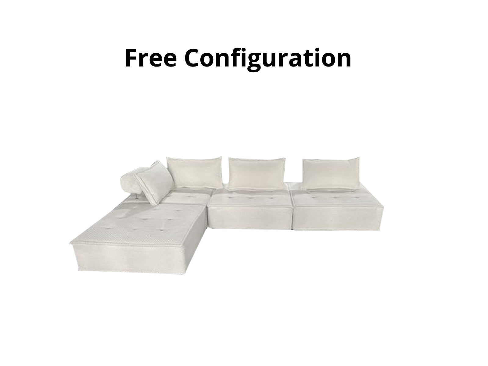 Ds Hazel Sectional Sofa Velvet Cream Pr71820 Sofas Sectionals Sofa Beds Nz Depot 4 - Nz Depot