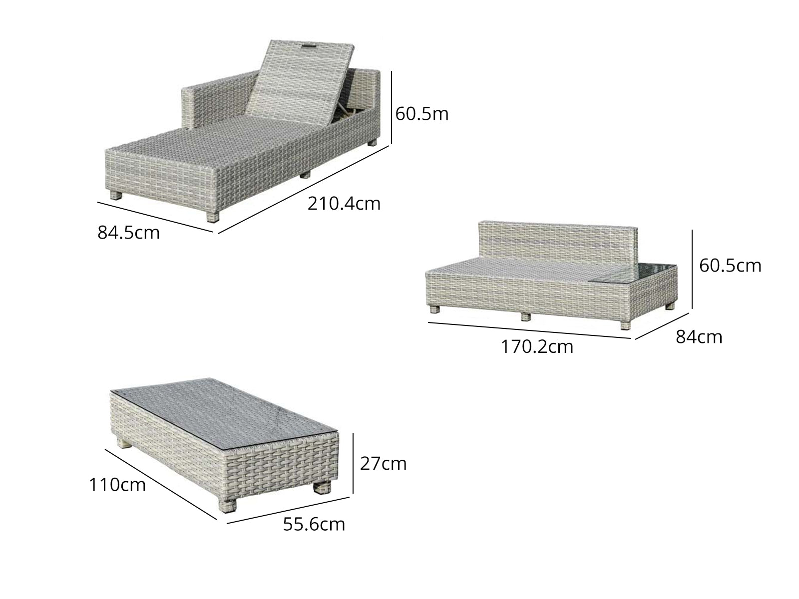 Ds Outdoor Sofa Set A004 Pr65870 Outdoor Furniture Nz Depot 3 - Nz Depot