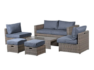 Ds Outdoor Sofa Set A142 Pr65879 Outdoor Furniture Nz Depot - Nz Depot