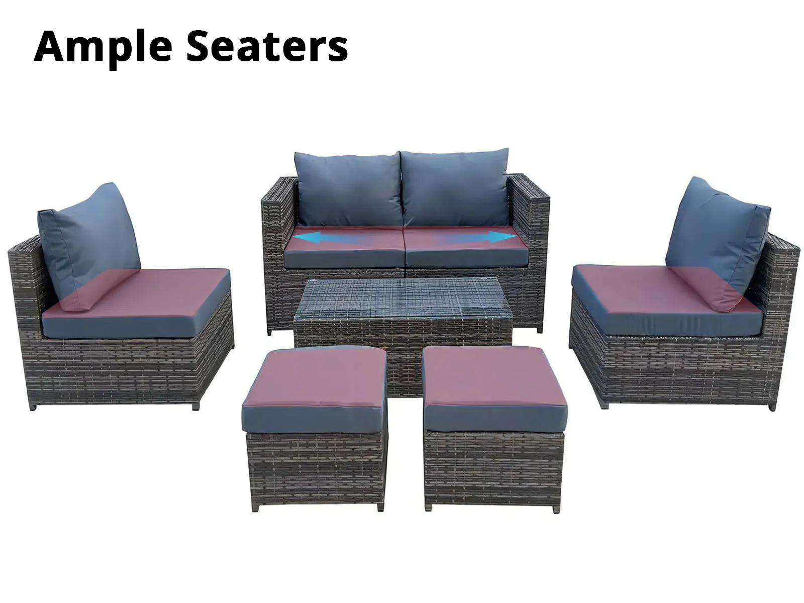 Ds Outdoor Sofa Set A142 Pr65879 Outdoor Furniture Nz Depot 4 - Nz Depot