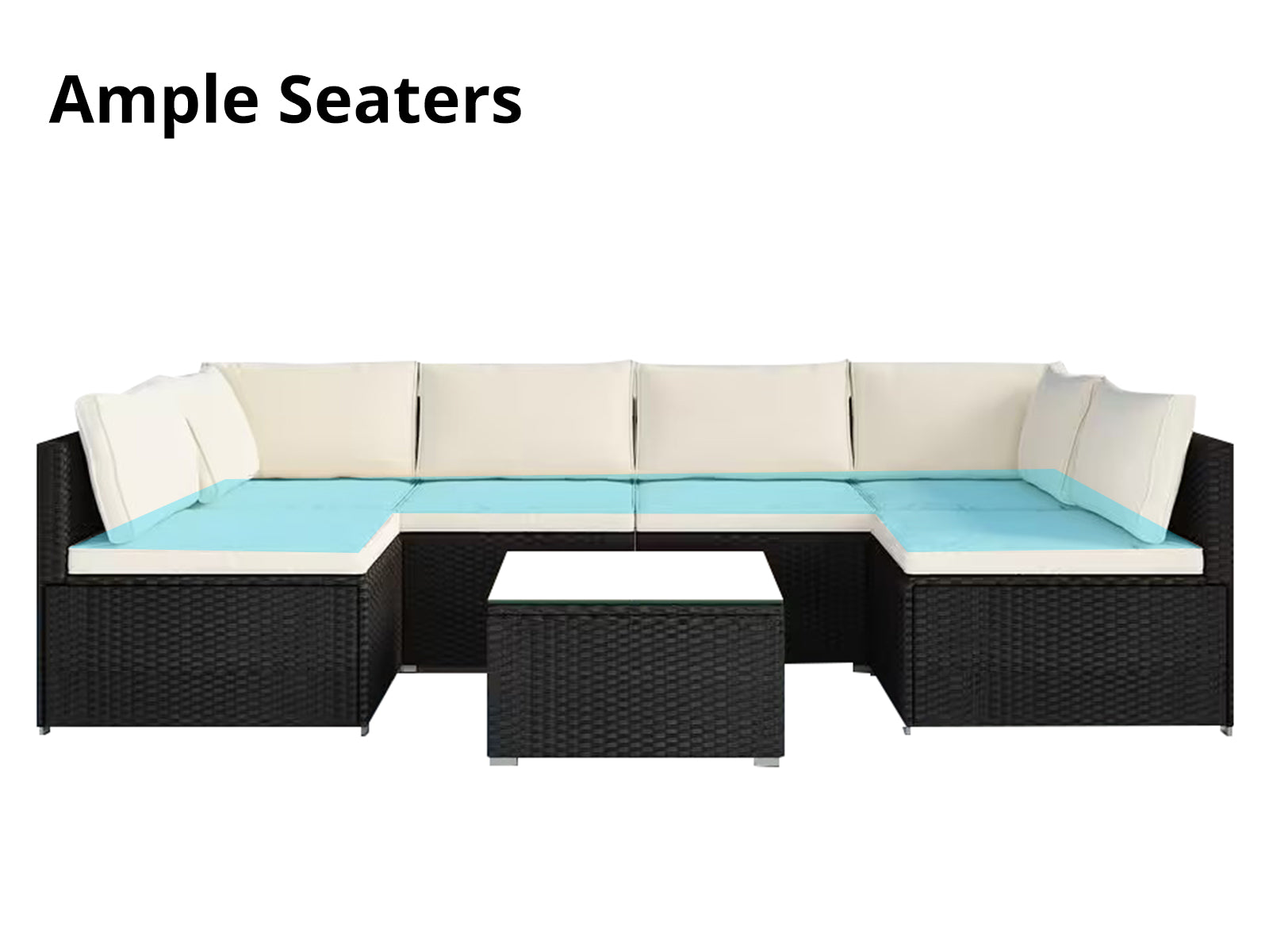 Ds Outdoor Sofa Set A160 Pr65878 Outdoor Furniture Nz Depot 5 - Nz Depot