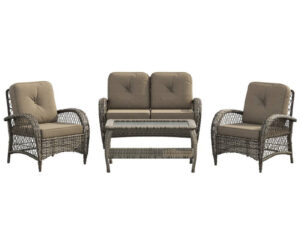 Ds Outdoor Sofa Set A183 Pr65880 Outdoor Furniture Nz Depot - Nz Depot