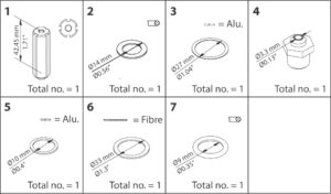 Evm Nc Repair Kit Line Components 032F2324 - Nz Depot