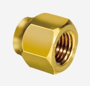 Fitting Brass Flare Nut 12 Fl Copper Tube Fittings And Installation N08 - Nz Depot