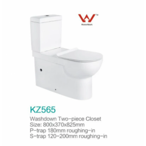 Handicapped Standard 3L4.5L Dual Flush Two Piece Toilet Ceramic Disable Toilets Kz565 Suite Nz Depot - Nz Depot