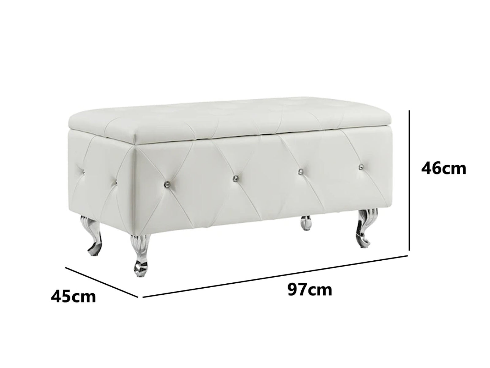 Lizy Storage Ottoman Pr8451 Ottomans Nz Depot 6 - Nz Depot