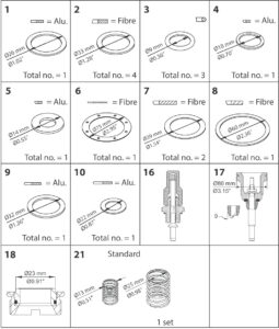 Overhaul Kit Overhaul Kit Industrial Valves 027F0634 - Nz Depot