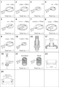 Overhaul Kit Overhaul Kit Industrial Valves 027F0663 - Nz Depot