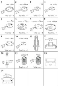 Overhaul Kit Overhaul Kit Industrial Valves 027F0669 - Nz Depot