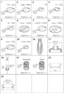 Overhaul Kit Overhaul Kit Industrial Valves 027F0677 - Nz Depot