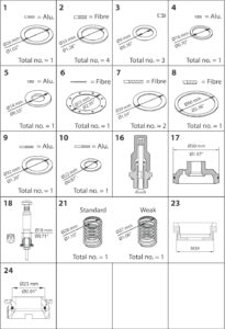 Overhaul Kit Overhaul Kit Industrial Valves 027F0678 - Nz Depot