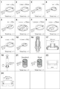 Overhaul Kit Overhaul Kit Industrial Valves 027F0700 - Nz Depot