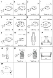 Overhaul Kit Overhaul Kit Industrial Valves 027F0704 - Nz Depot