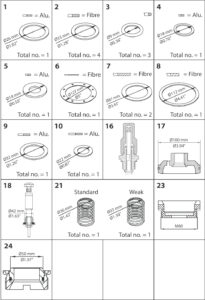 Overhaul Kit Overhaul Kit Industrial Valves 027F0710 - Nz Depot