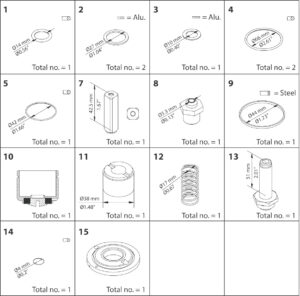 Overhaul Kit Overhaul Kit Industrial Valves 032F2341 - Nz Depot