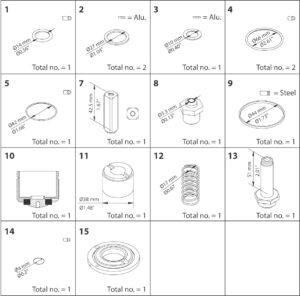 Overhaul Kit Overhaul Kit Industrial Valves 032F2342 - Nz Depot