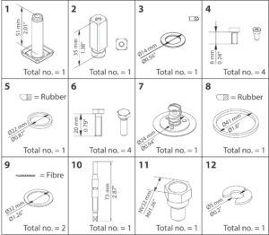 Overhaul Kit Overhaul Kit Line Components 032F2321 - Nz Depot