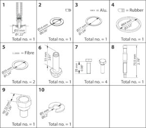 Overhaul Kit Overhaul Kit Line Components 032F2348 - Nz Depot