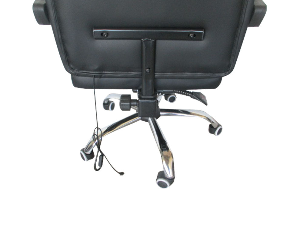 Percy Massage Office Chair Pu Black Pr7148 Office Chairs Nz Depot 6 - Nz Depot