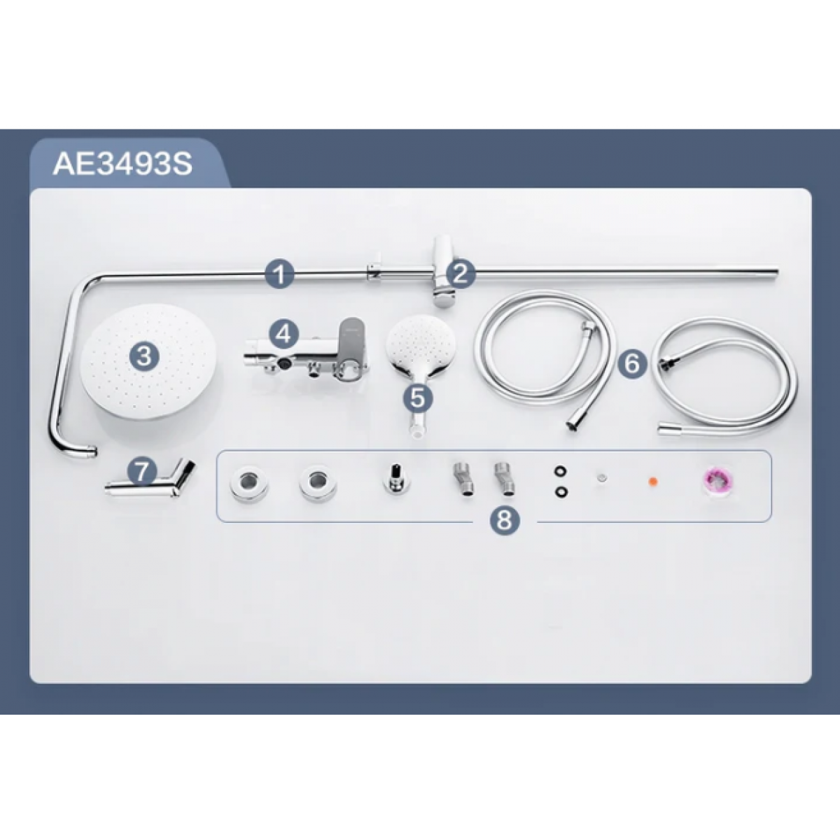 Shower Mixer Arrow Bathroom 4 Function Shower Mixer System Rainfall Shower Combo Arr001 Shower Mixer Nz Depot 2 - Nz Depot