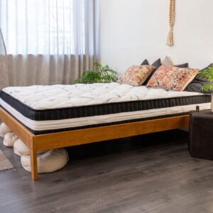 Sovo Super King Bed Frame - Oak