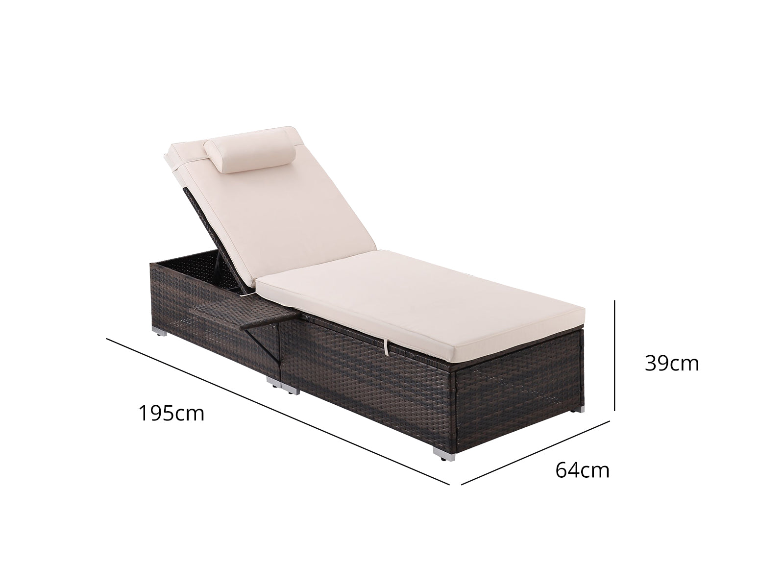 T Sun Lounge A029 Pr65873 Outdoor Furniture Nz Depot 3 - Nz Depot