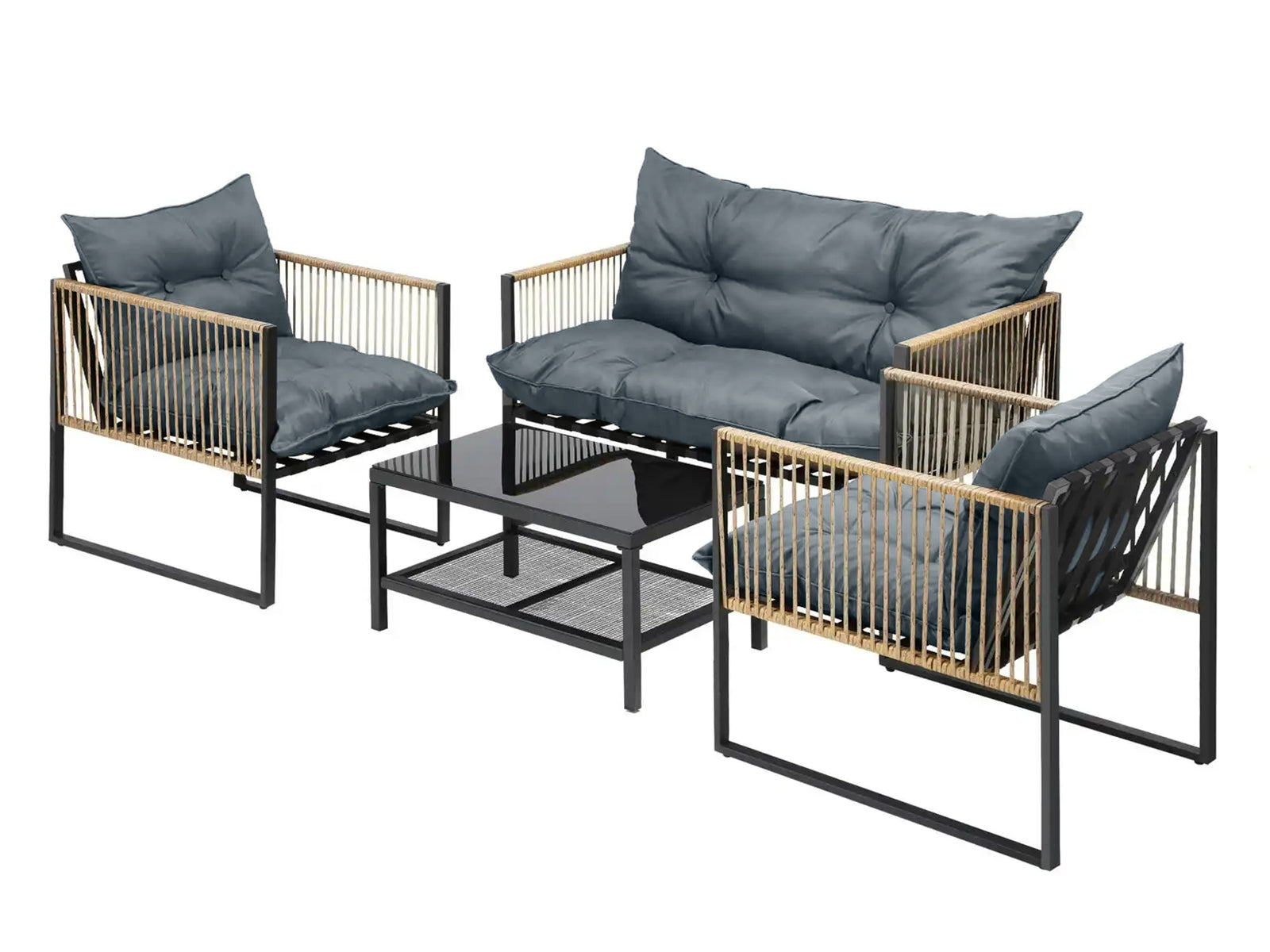 Taranto Conversation Set Pr71801 Outdoor Furniture Nz Depot 11 - Nz Depot