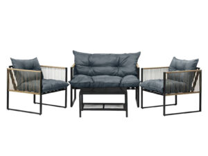 Taranto Conversation Set Pr71801 Outdoor Furniture Nz Depot - Nz Depot