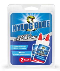 Twin Pack Nylog Blue Gasket Thread Sealant Suit Hfc 30Ml Adhesives Rt201Bp - Nz Depot