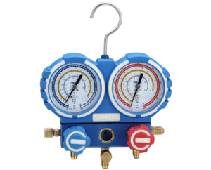 Value Manifold Gauge Set 2 Valve R410A 80Mm Gauges Manifolds Vmg 2 R410A 02 - Nz Depot