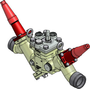 Valve station ICF 50 4 42S32 50 mm Connection standard ASME B 16.11 Industrial Valves 027L5008