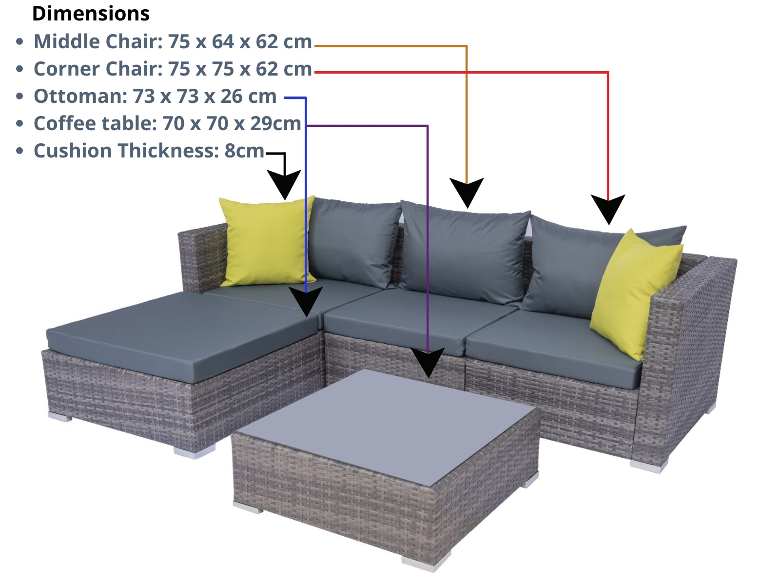 Vicenza Outdoor Corner Set Pr6665458 Outdoor Furniture Nz Depot 11 - Nz Depot