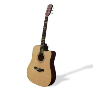 41'' Acoustic Guitar Natural Wood Color