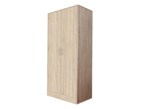 Bardalona 2 Door Wardrobe Oak Pr8895 Wardrobes Nz Depot - Nz Depot