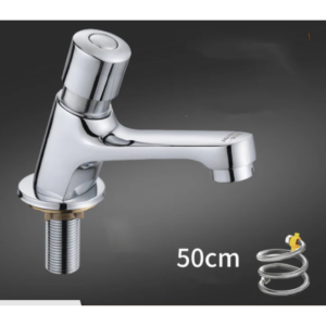 Basin Mixer Brass Self Closing Time Delay Push Button Basin Faucet Td001 Basin Mixer Nz Depot - Nz Depot