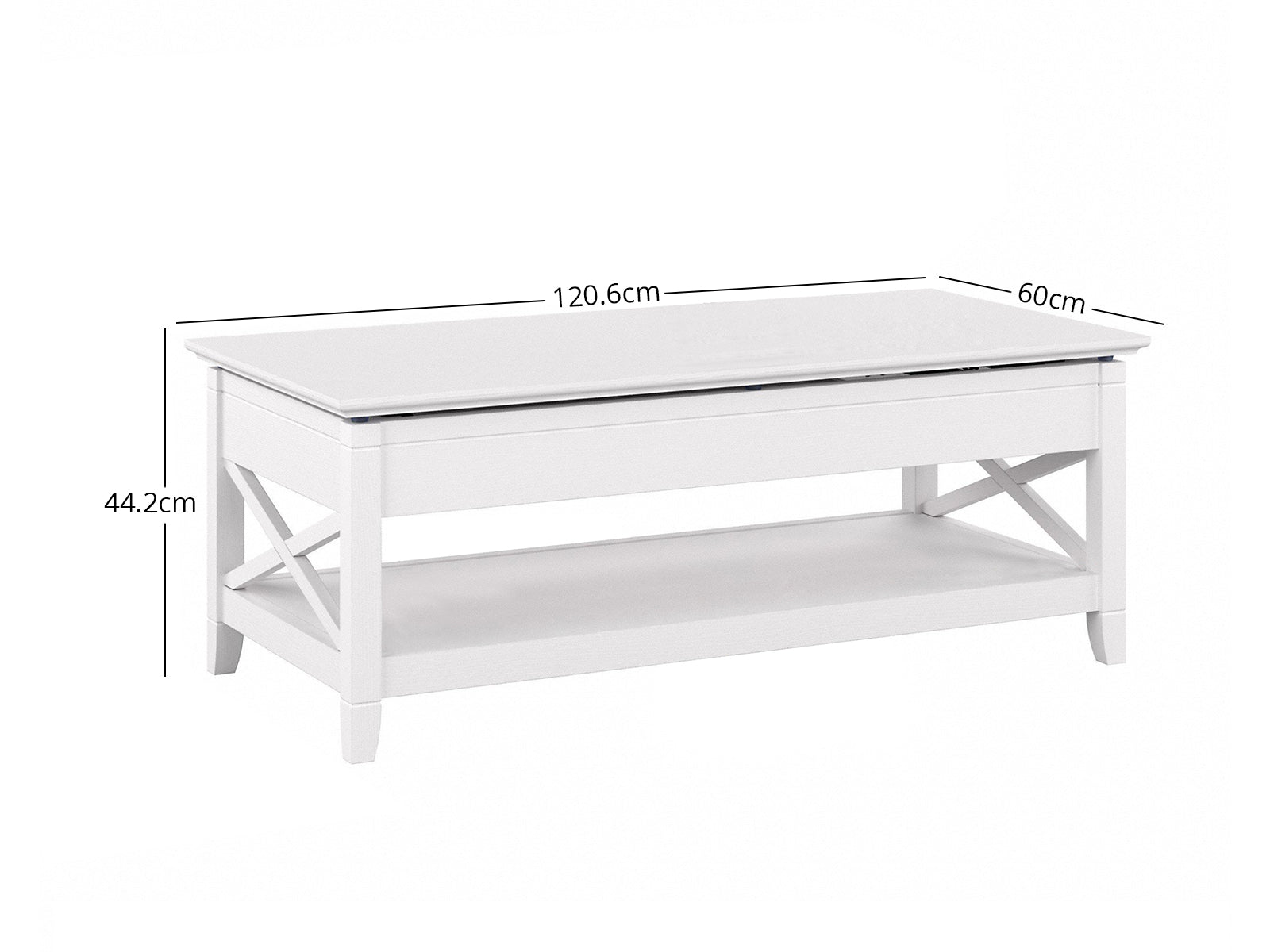 Coffee Table White Pr71860 Coffee Tables Nz Depot 3 - Nz Depot