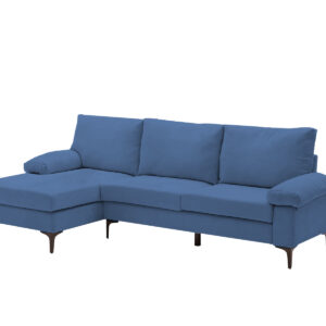 DS Adriana Sectional Sofa Linen Blue