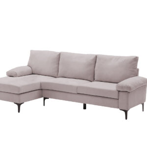 DS Adriana Sectional Sofa Linen Grey